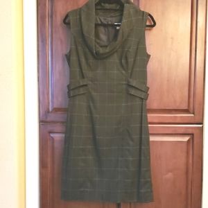 Grey Plaid Worthington Dress